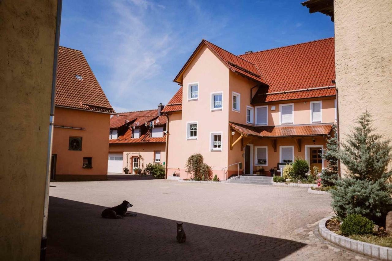 Stixenhof - Ferienwohnung Heidi Nehmeier Haundorf Esterno foto